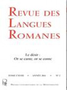 Revue Des Langues Romanes期刊